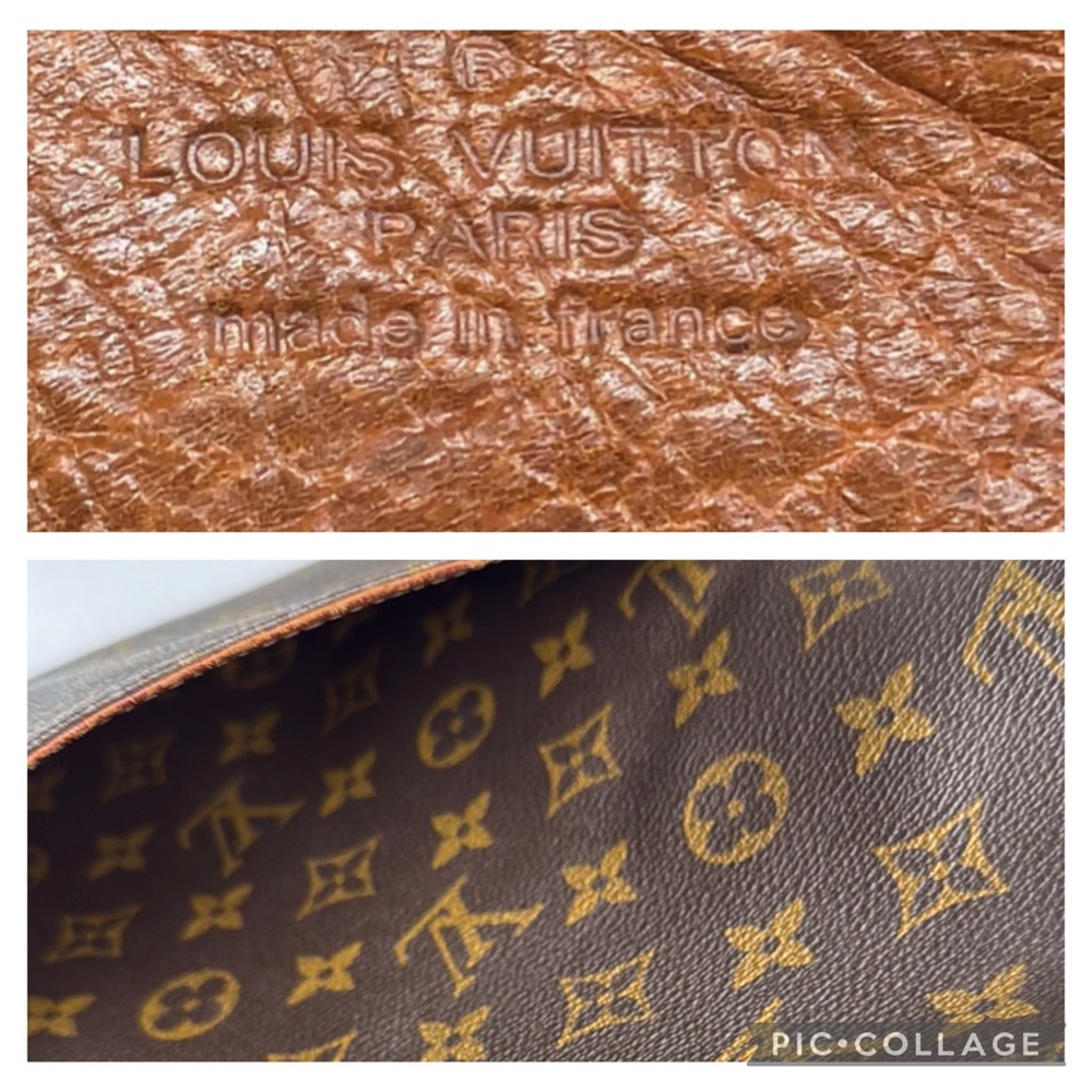 Unisex Authentic Louis Vuitton Monogram Marceau Messenger Bag & LV Dust Bag - Picture 13 of 16